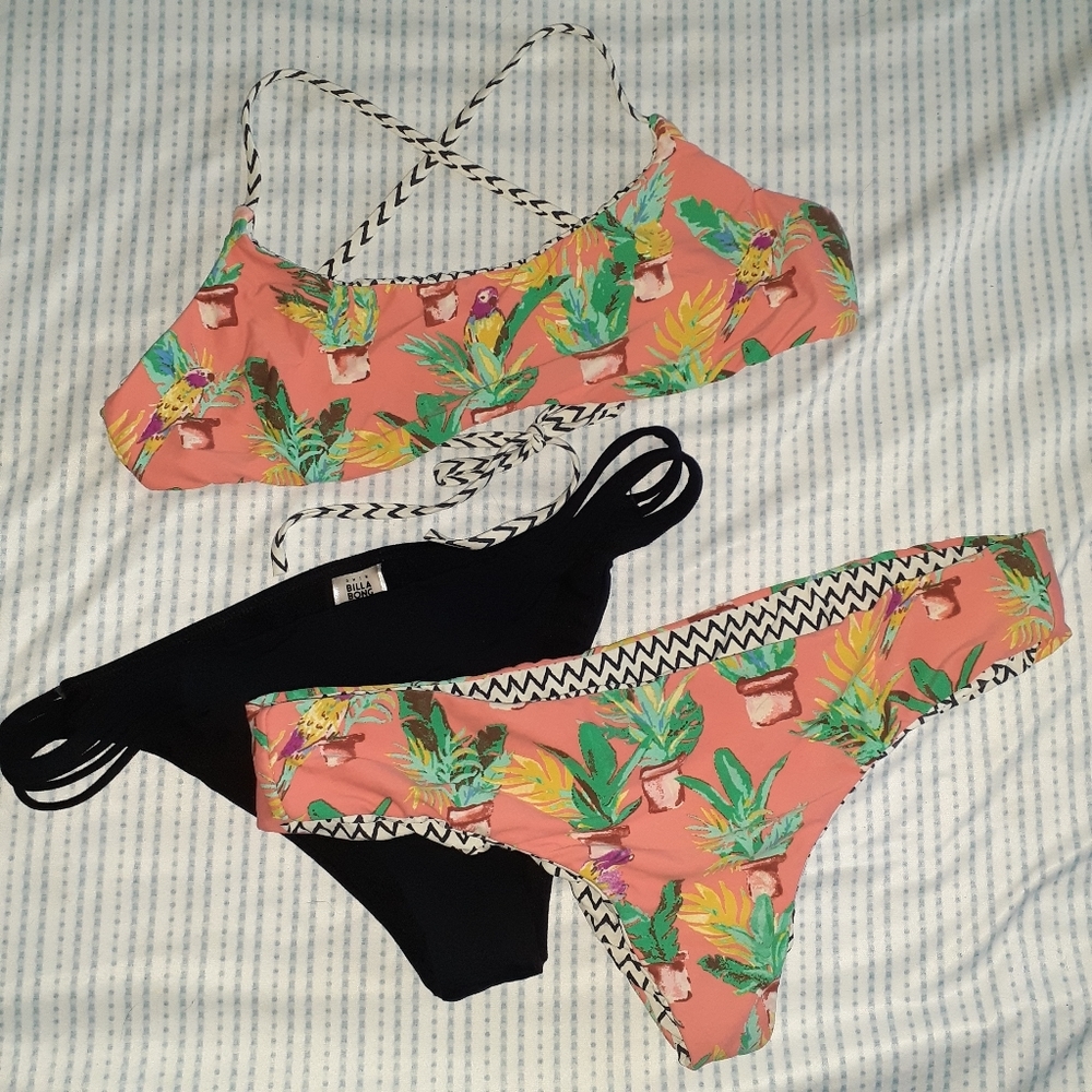 Billabong 3 piece Large bikini
